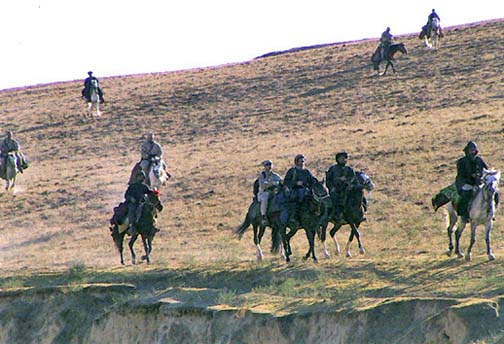 Cavalry and horses in Afghanistan 2001