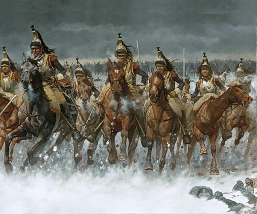 French Cavalry charge 1807
