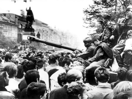 Russian occupation of Czechoslovakia 1968